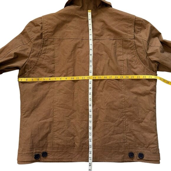 Skinler Size 2XL Brown Jacket Work Chore Coat Collared Lined Yellowstone - Picture 8 of 9